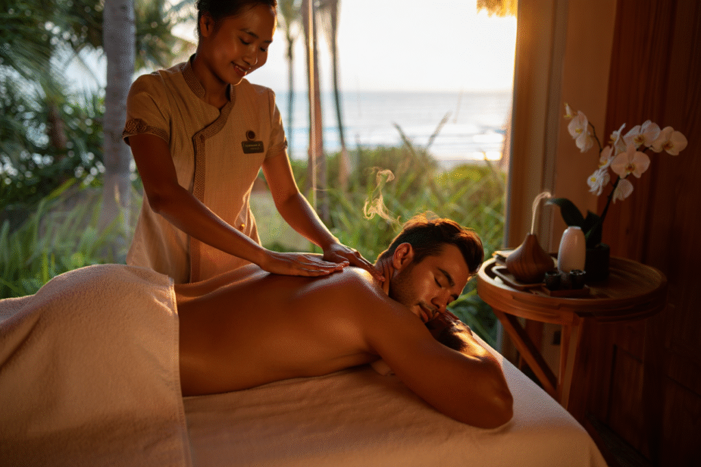 Full Body Massage for Men in Da Nang